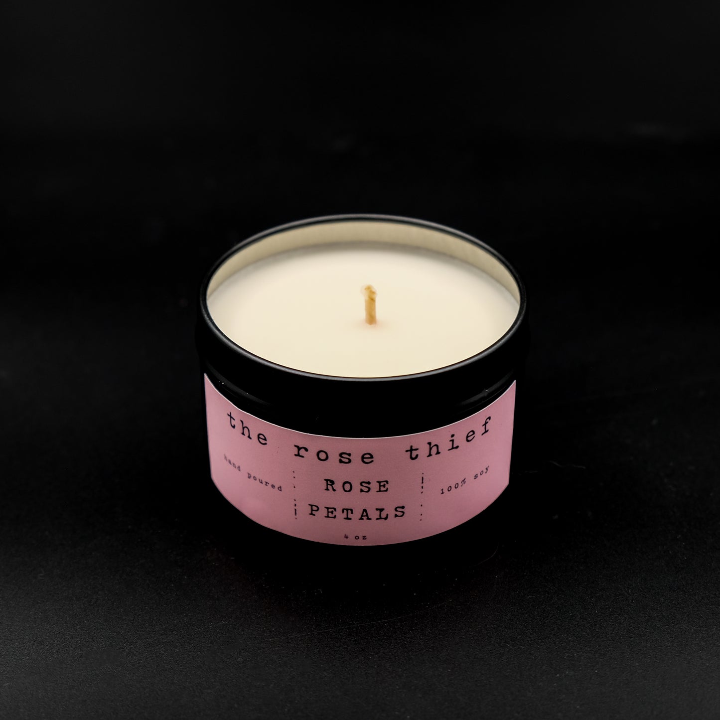 The Rose Thief Mini Rose Petals Candle