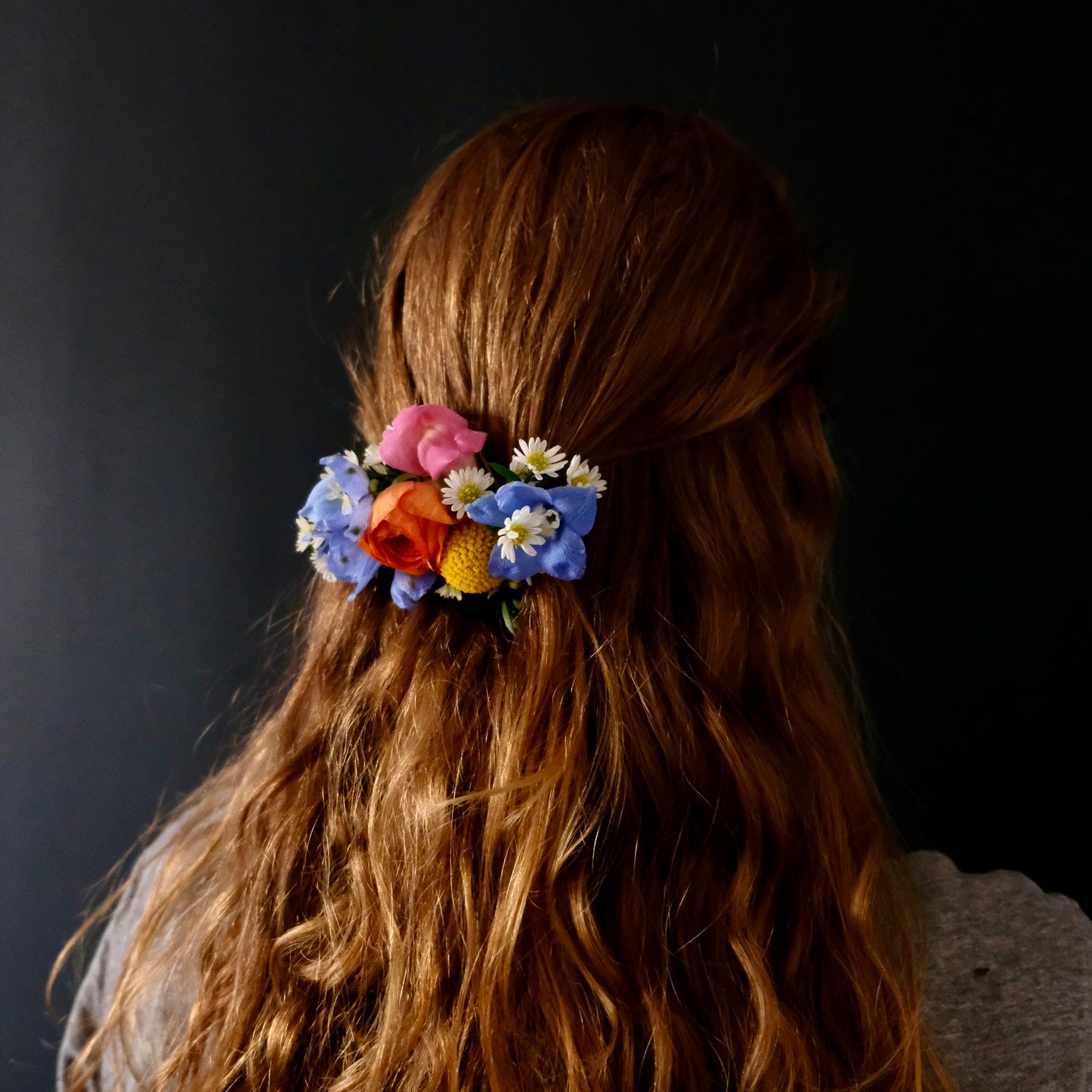 Bright Meadow Hair Barrette