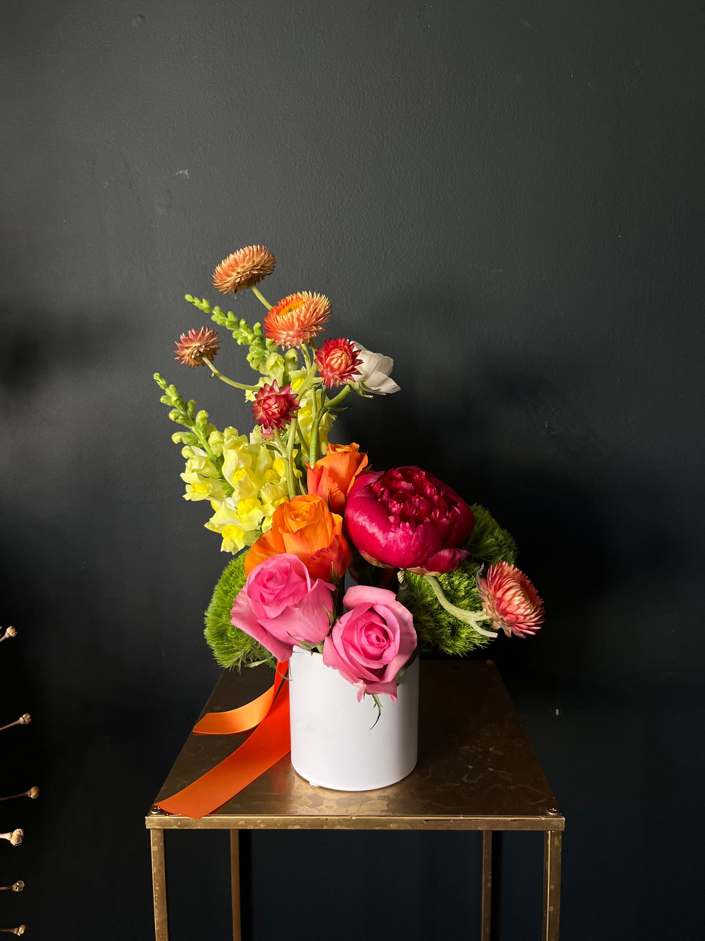 Sculptural Floral Arrangement