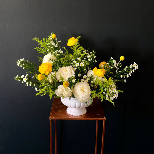Sunshine Yellow Centerpiece