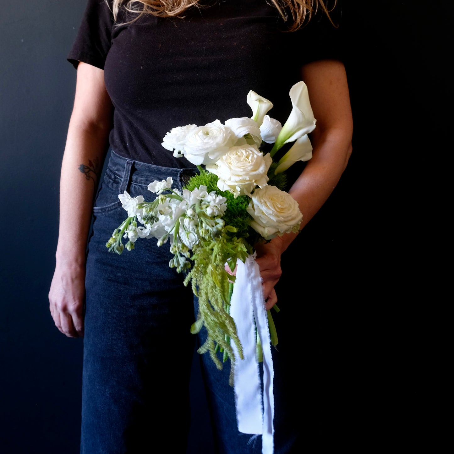 White Modern Bouquet