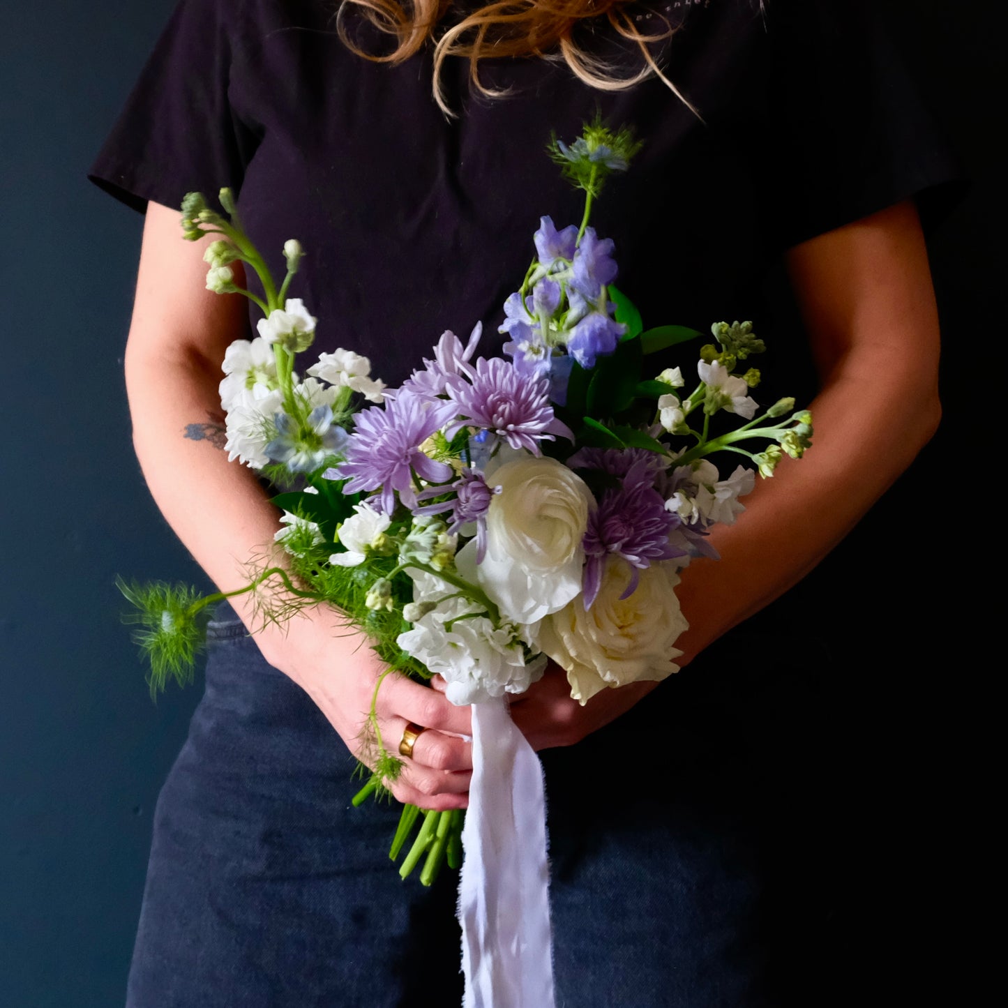 Blue & White Bouquet