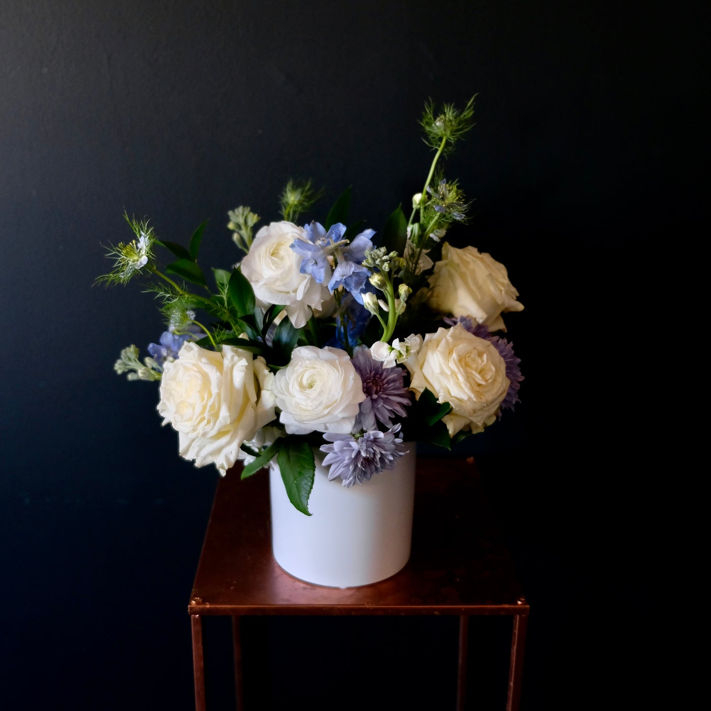 Blue & White Centerpiece
