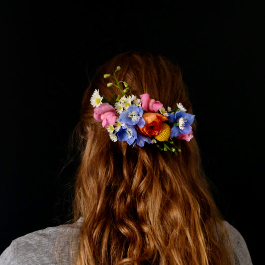 Bright Meadow Hair Barrette