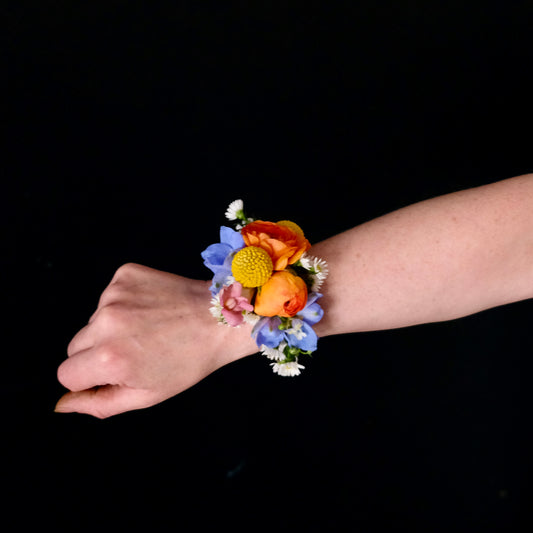 Bright Meadow Wrist Corsage